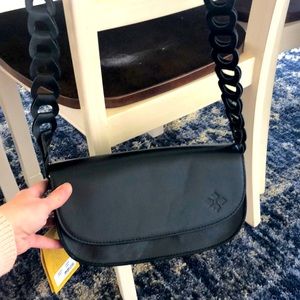 Brand new with tags Patricia Nash Chelsey crossbody bag black